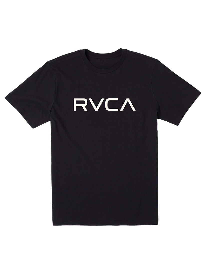 RVCA Boys Big Logo T-Shirt In Black