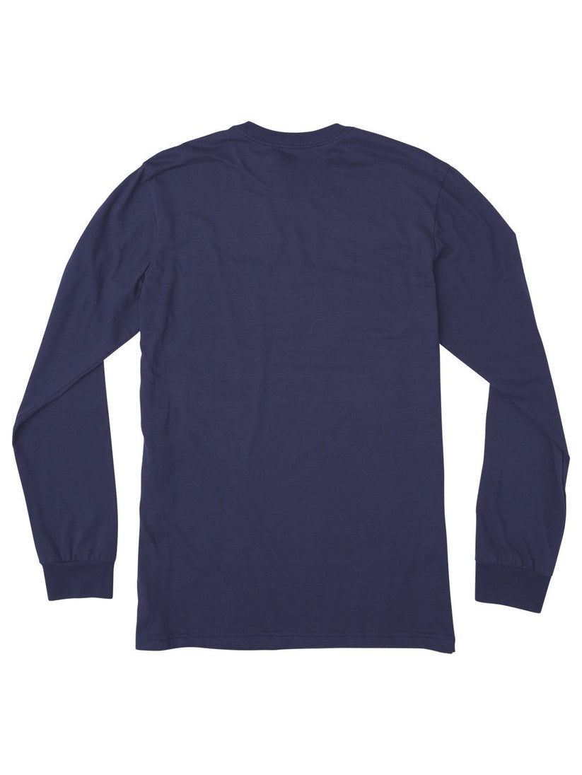 RVCA Mens Blur T-Shirt In Navy