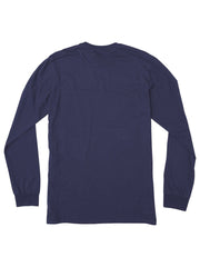 RVCA Mens Blur T-Shirt In Navy