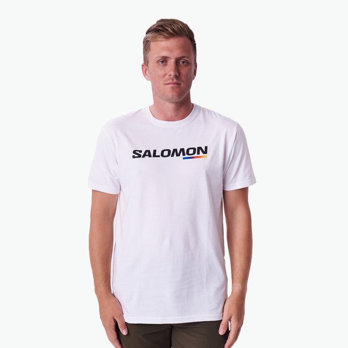 Salomon Sll8602 Mens Race Ss Tee White