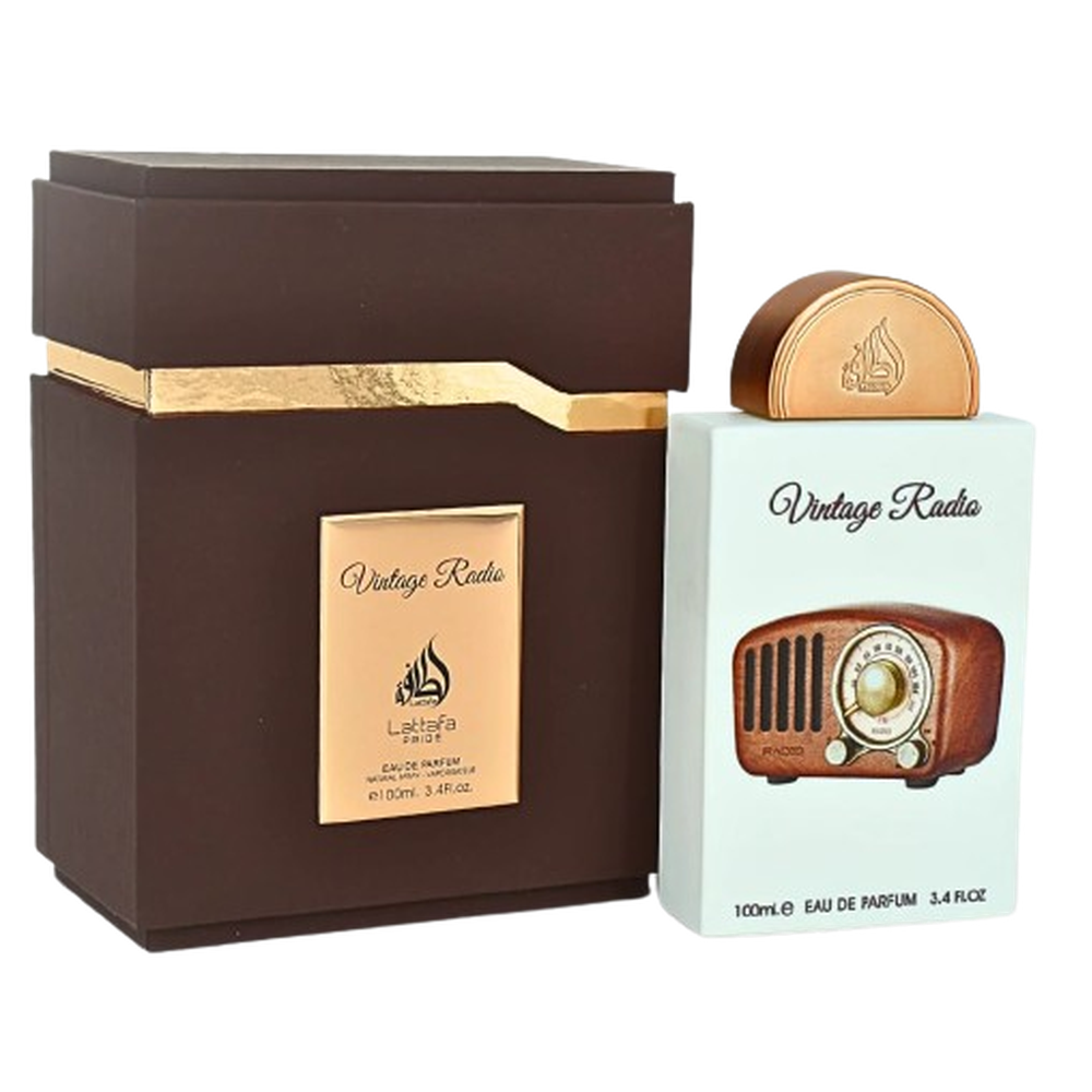 Lattafa Pride Vintage Radio Unisex Fragrance Edp