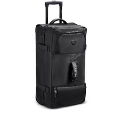Delsey Raspail Roller Duffel Bag In Black