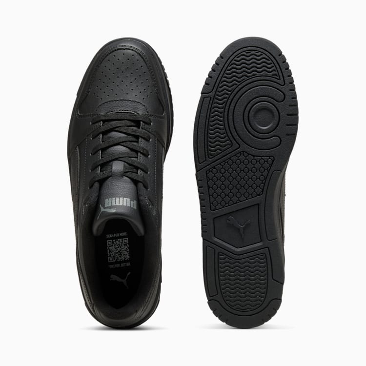 Puma Mens Rebound Slam Lo Shoes In Black