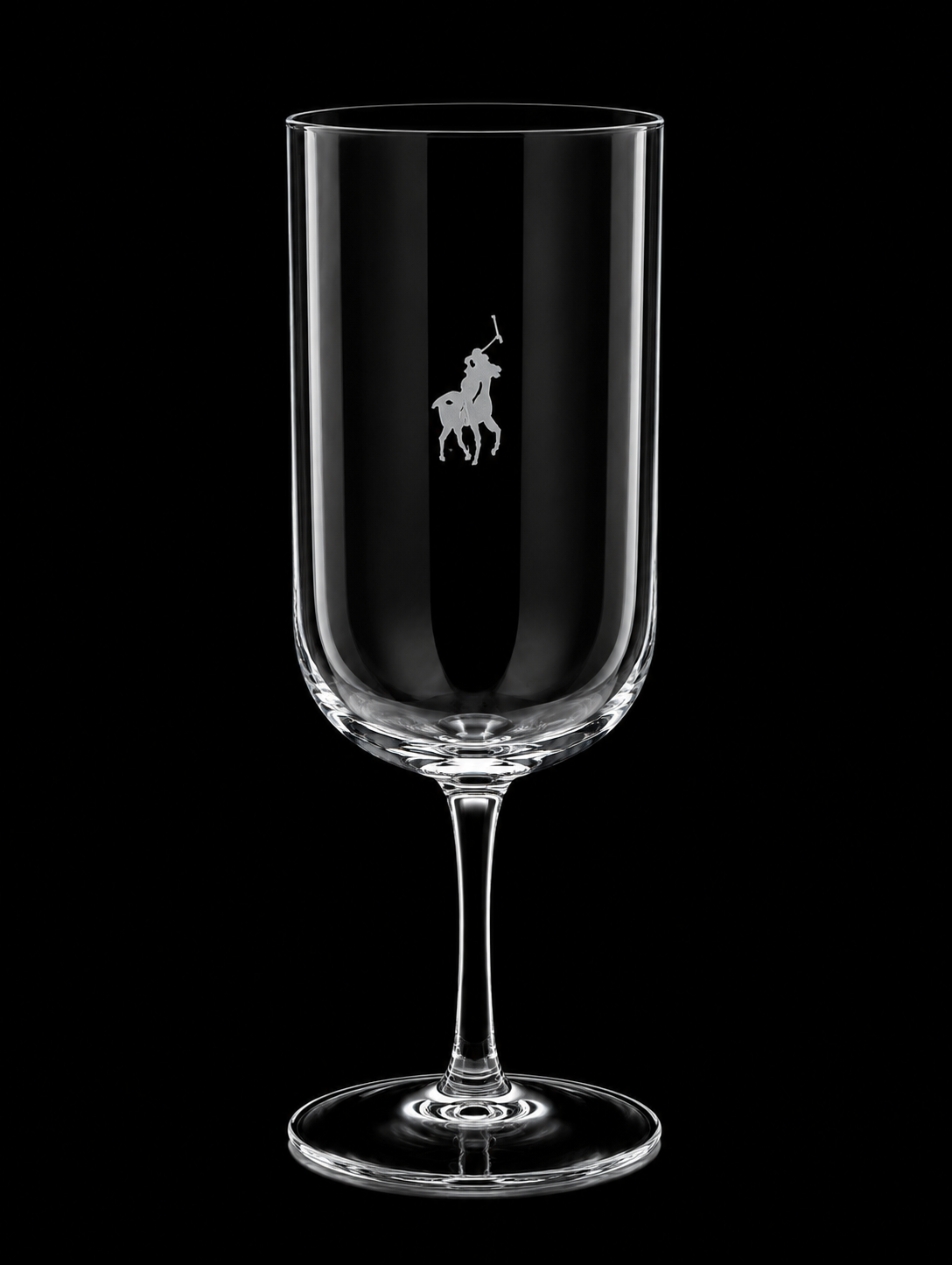 Polo Red Wine Glasses 4 Piece Set In Transparent