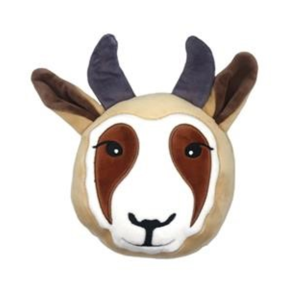 Relaxeazzz Unisex Kids Springbok Plush Eye Mask & Travel Pillow In Beige Multi