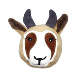 Relaxeazzz Unisex Kids Springbok Plush Eye Mask & Travel Pillow In Beige Multi
