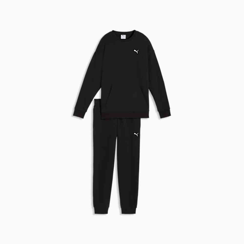 Puma Womens Relaxed Tracksuit In Black