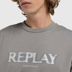 Replay Mens T-Shirts in Grey