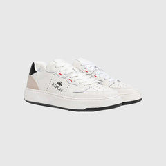 Replay Mens Kai Action Sneakers In White and Black