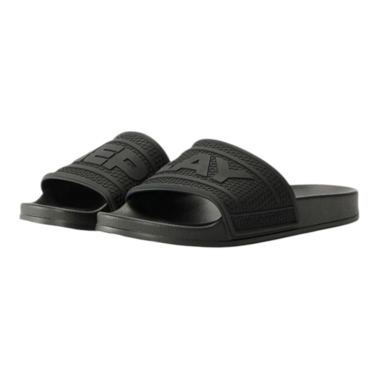 Replay Mens Total Up Slides In Black
