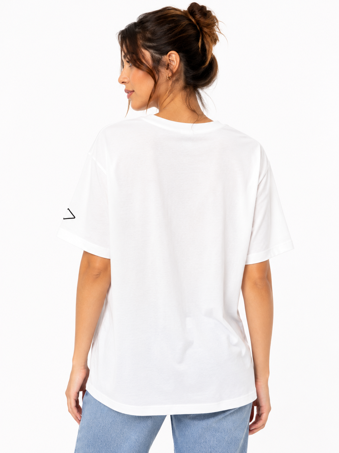 Replay Ladies Graphics Design T-Shirt In White