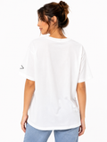 Replay Ladies Graphics Design T-Shirt In White