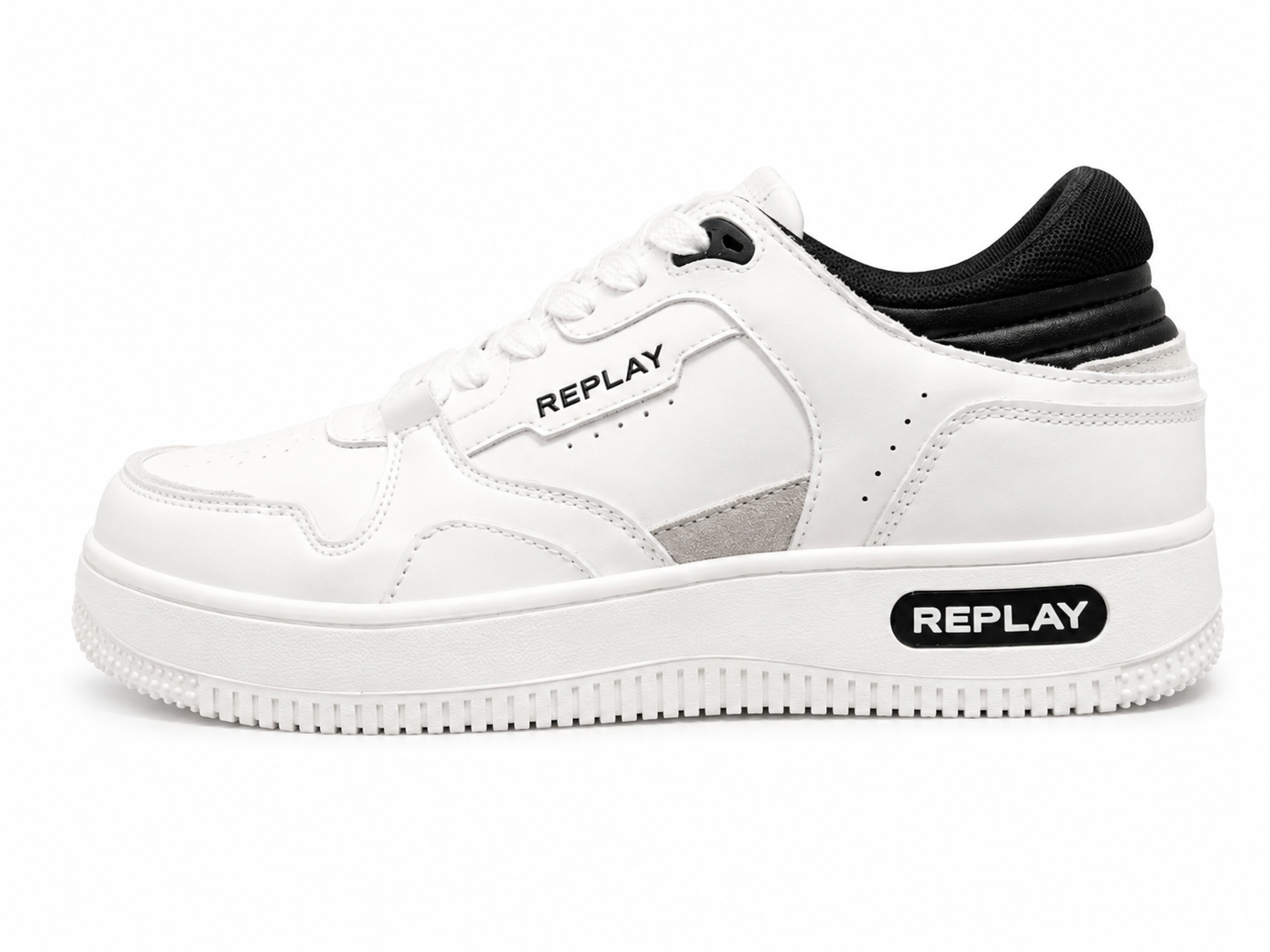 Replay Mens Epic M Base X Sneakers In White