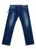 Replay Mens Max Titanium Jeans In Navy
