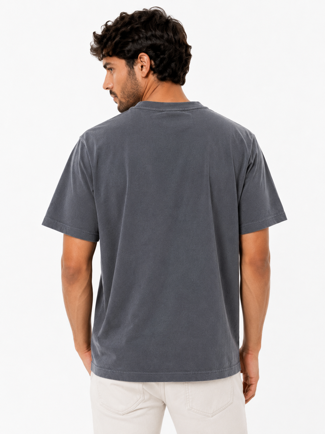Replay Mens Neon Graphic Print In Medium Blue