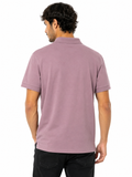 Replay Mens Polo T-Shirt In Purple