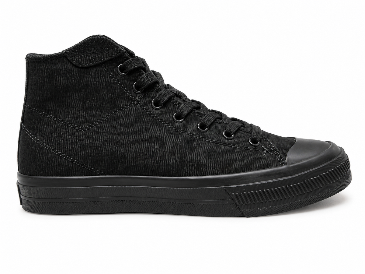 Replay Mens Snap Graffiti Hight Sneakers In Black/White