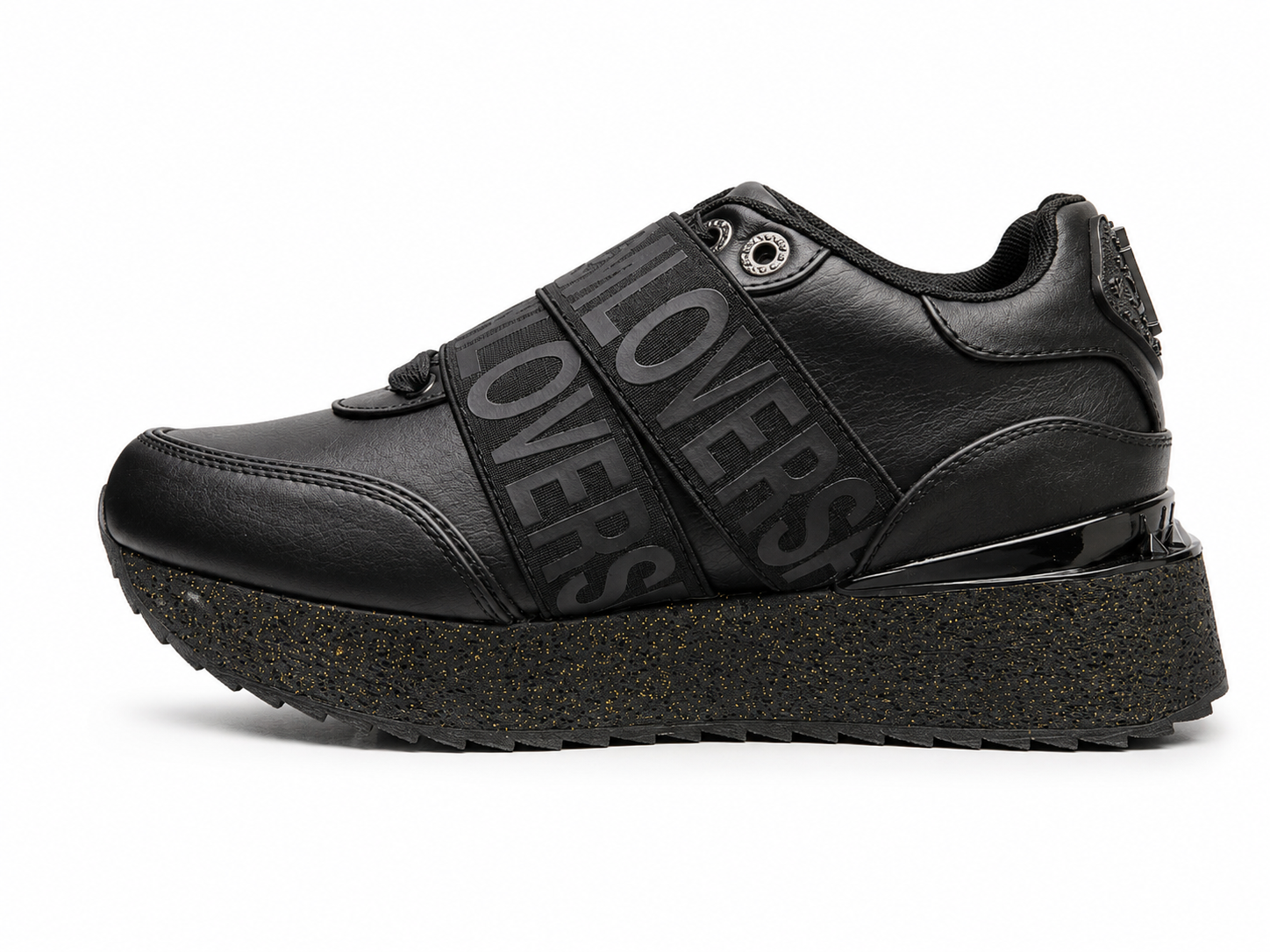 Replay Womens Penny Belt Sneakers In Black