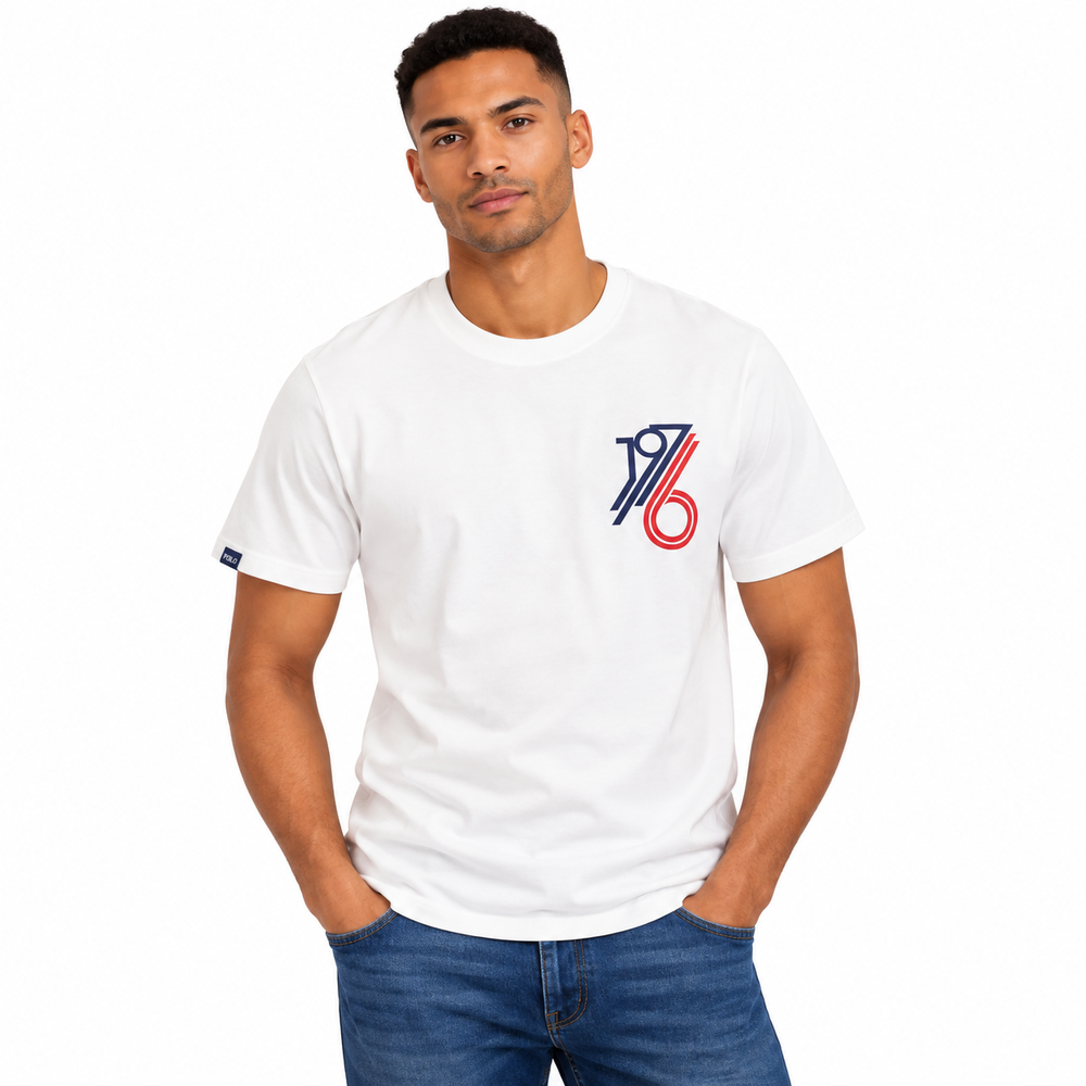 Polo Mens 1979 Graphic T-Shirt In White