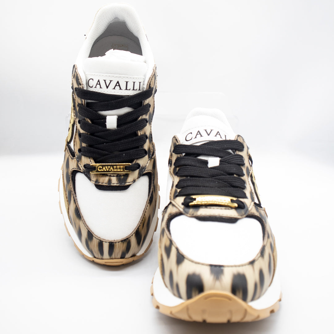 Roberto Cavalli 18632  Womans Shoe Lamina Gold