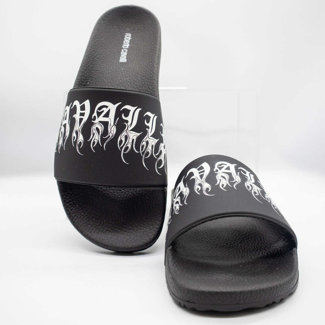 Roberto Cavalli 18771  Mens Slides Black