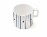 Polo Rope Design Tea Set 8 Piece Set In White/Navy