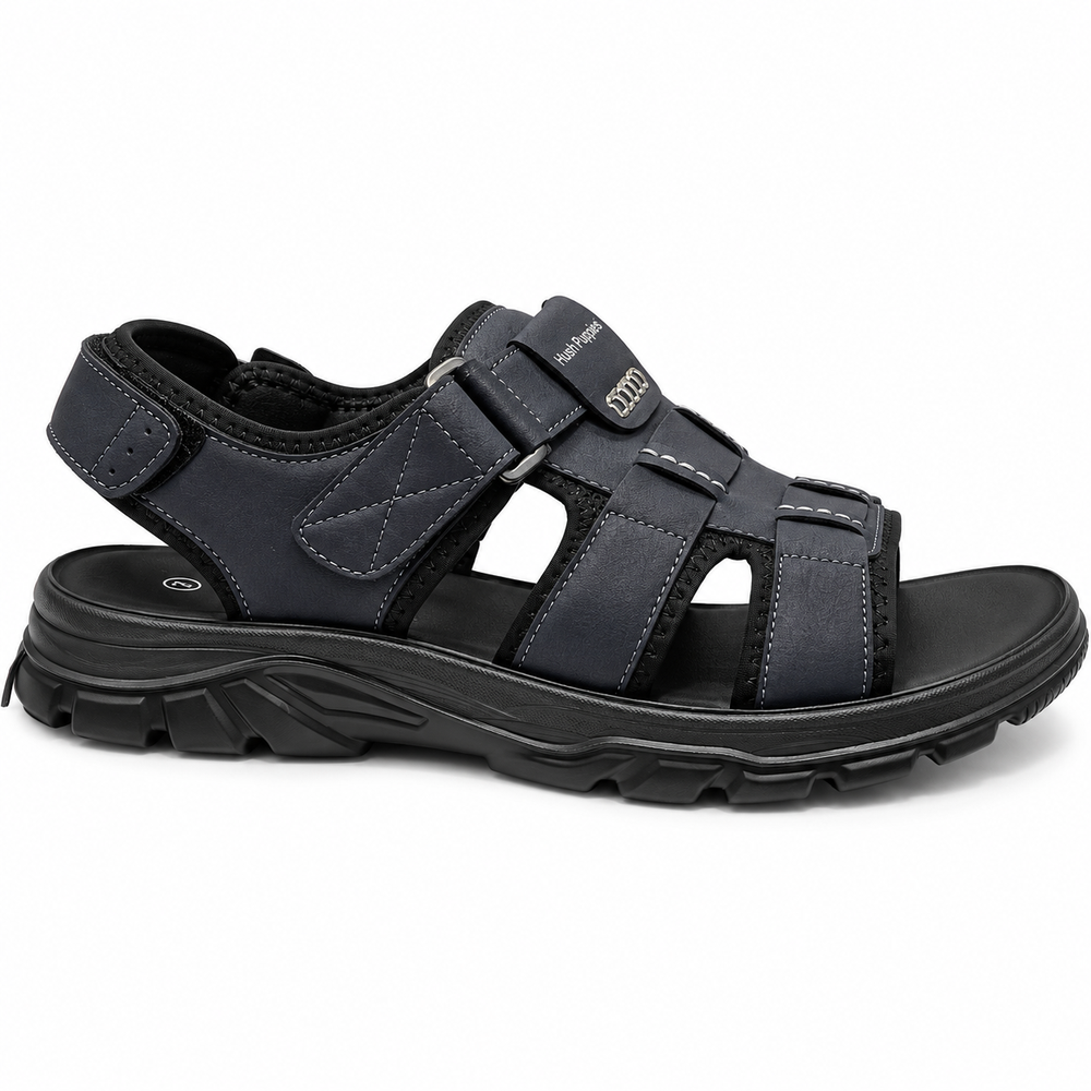 Bronx Mens Casual Washington Sandals In Navy