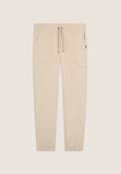 Freddy Womens Knitted Stretch Cargo Pants In Whitecup Gray