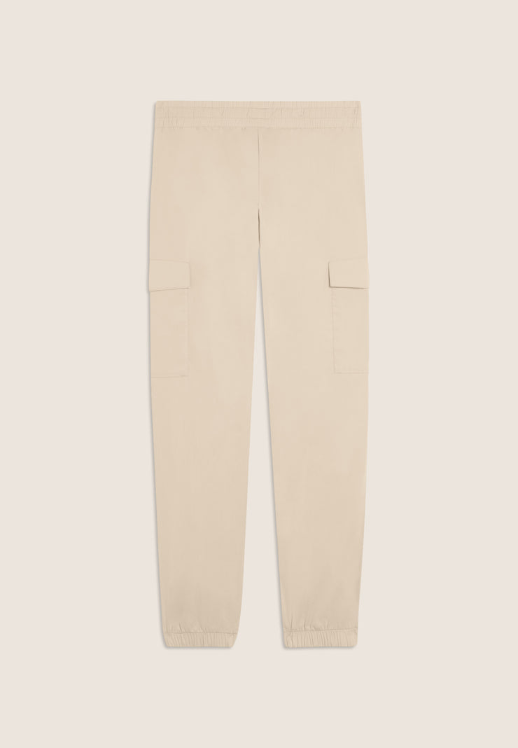 Freddy Womens Knitted Stretch Cargo Pants In Whitecup Gray