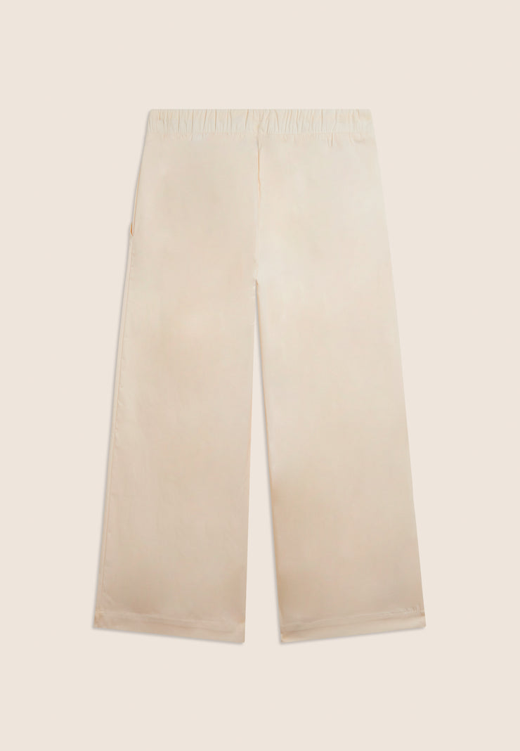 Freddy Womens Knitted Cropped Trouser In Whitecup Gray