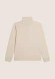 Freddy Womens Knitted Full Zip Sweatshirt In Whitecup Gray