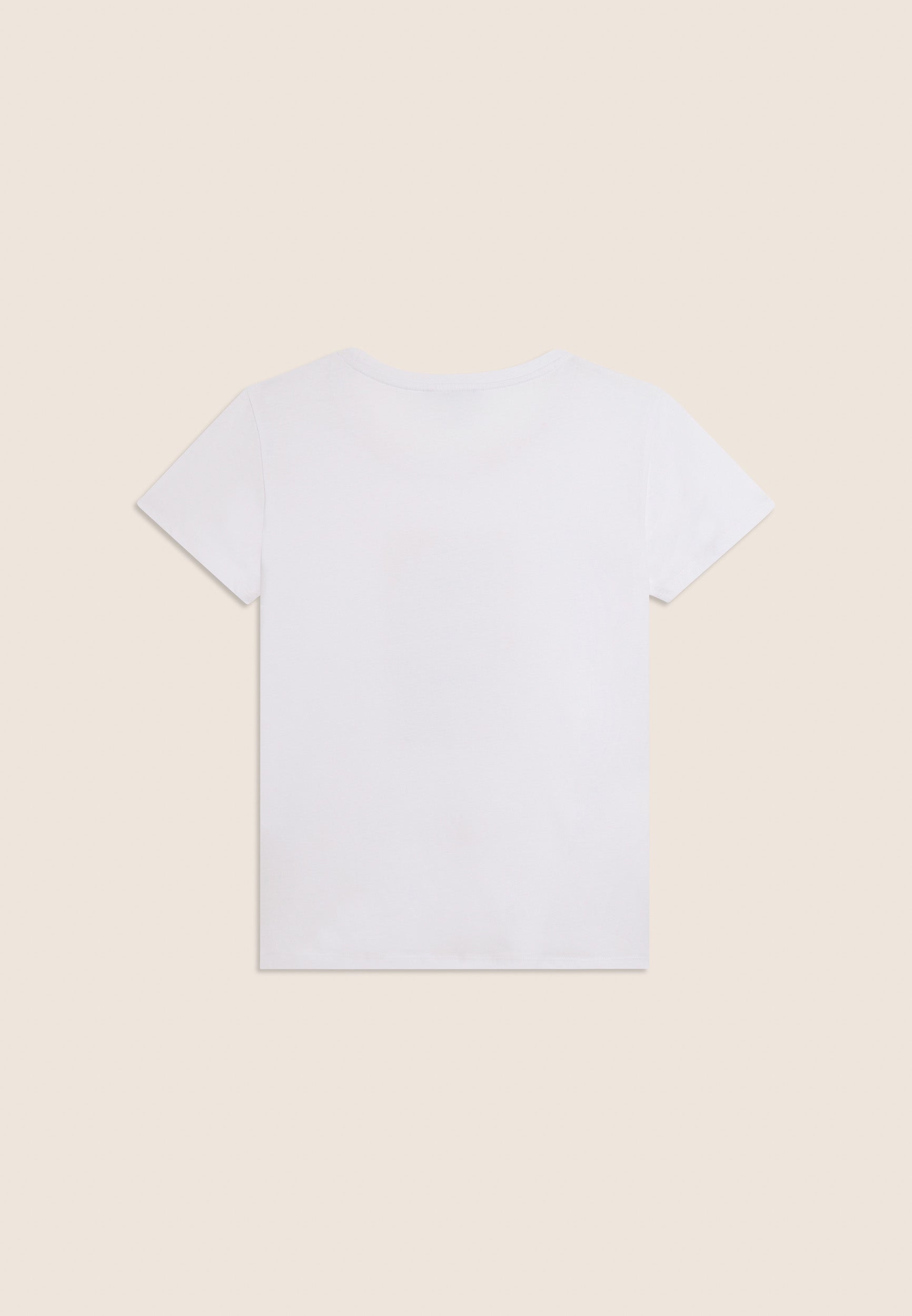 Freddy Womens Knitted Short Sleeves T-Shirt Floral Print In White/Fuchsia
