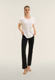 Freddy Womens Knitted Reversible T-Shirt In White
