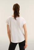 Freddy Womens Knitted Reversible T-Shirt In White