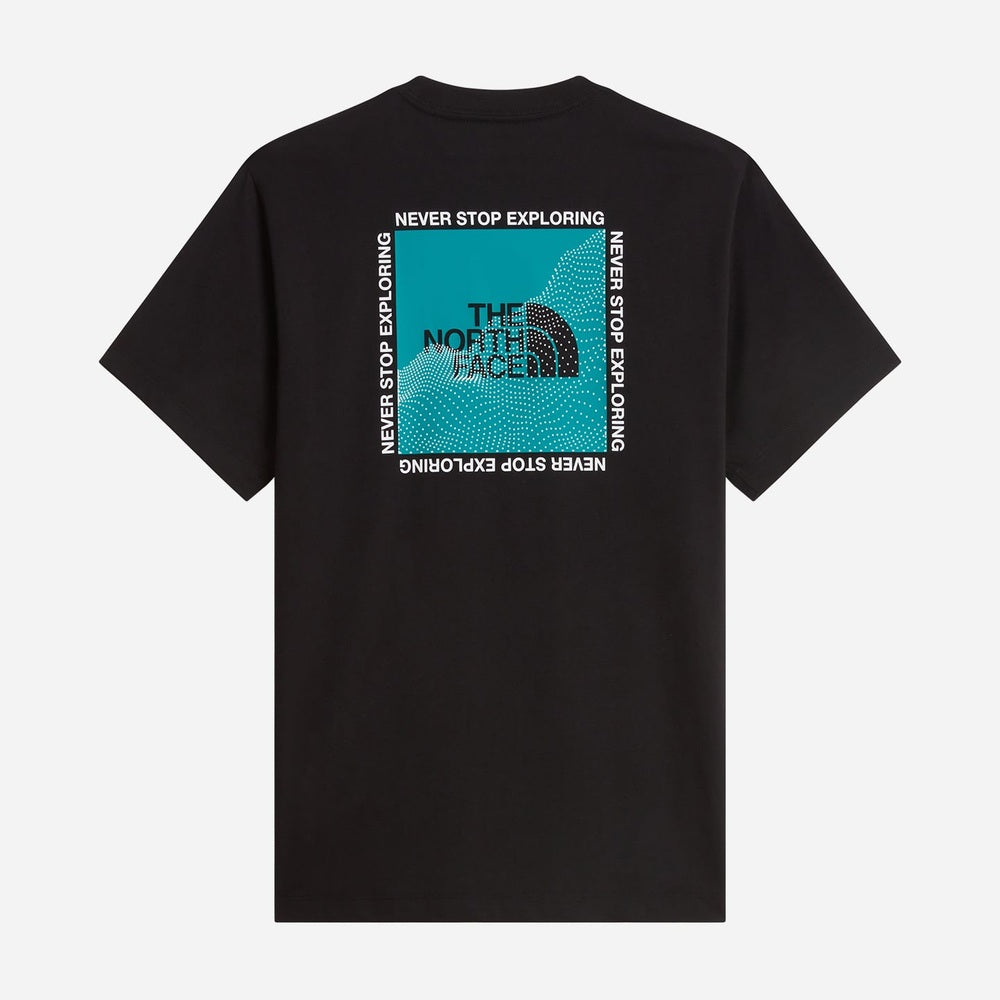 The North Face Mens Logo Box Graphic 2 t-Shirt In Black