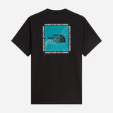 The North Face Mens Logo Box Graphic 2 t-Shirt In Black