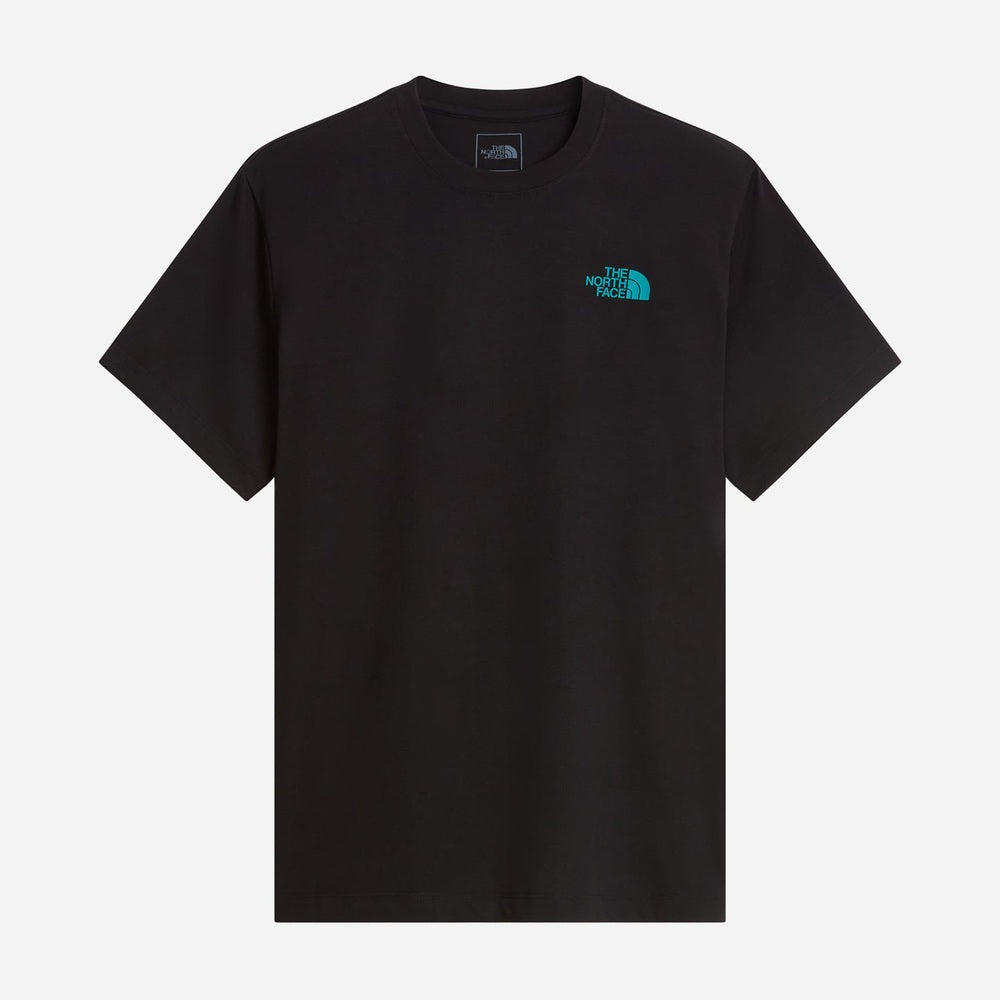 The North Face Mens Logo Box Graphic 2 t-Shirt In Black
