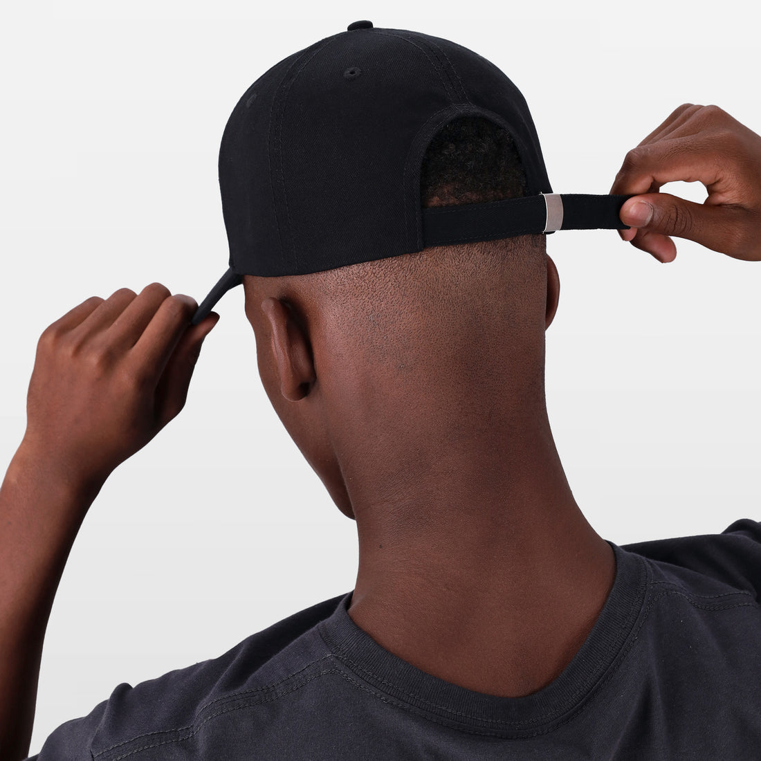 Salomon Unisex Adjustable Cap In Black