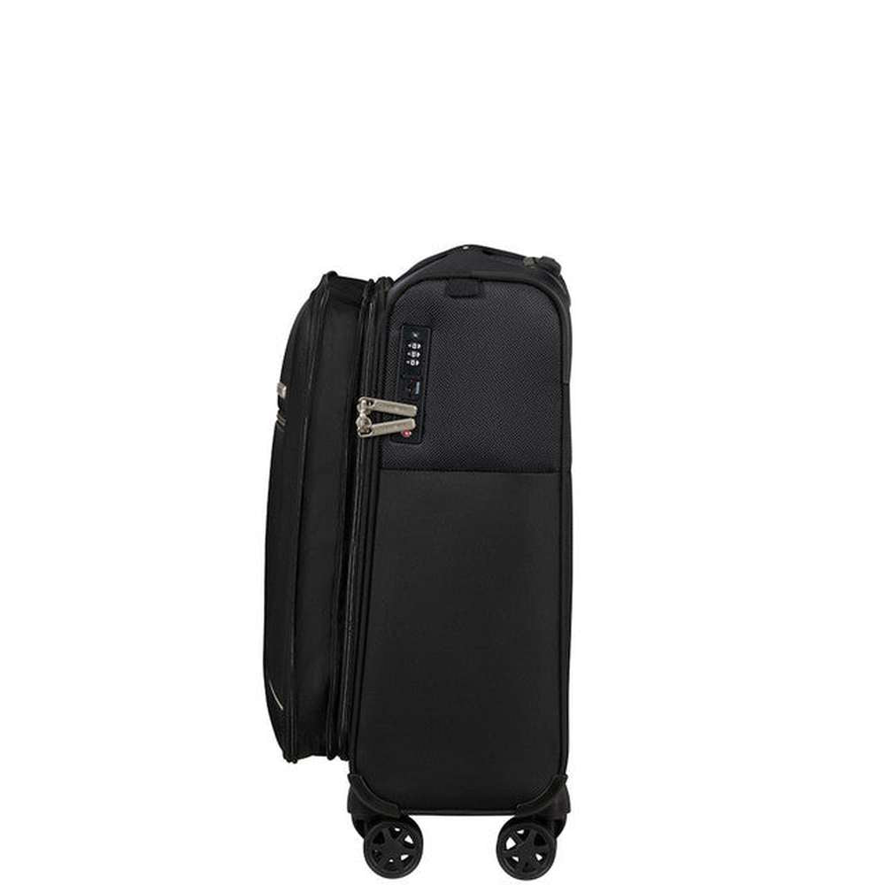 Samsonite Base Breeze Spinner Expendable Trolley Bag In Black