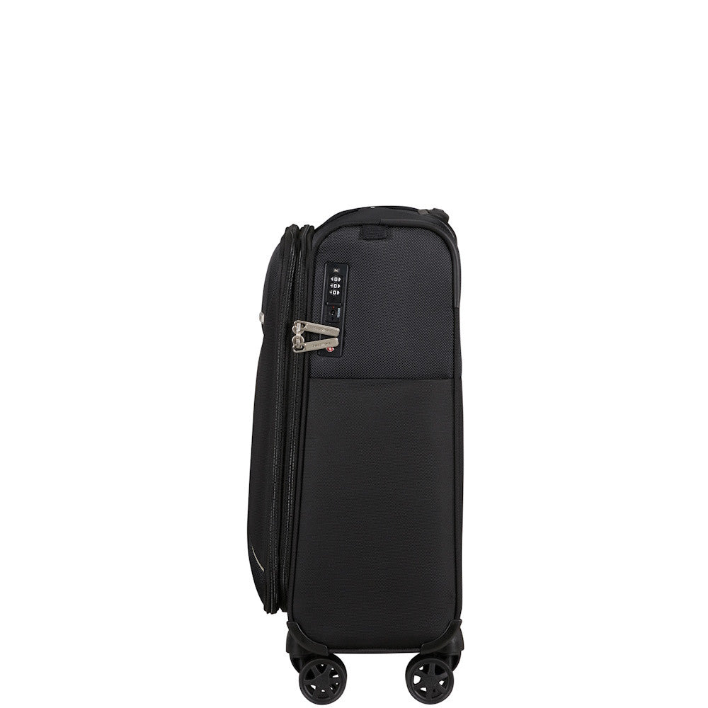 Samsonite Base Breeze Spinner Expendable Trolley Bag In Black