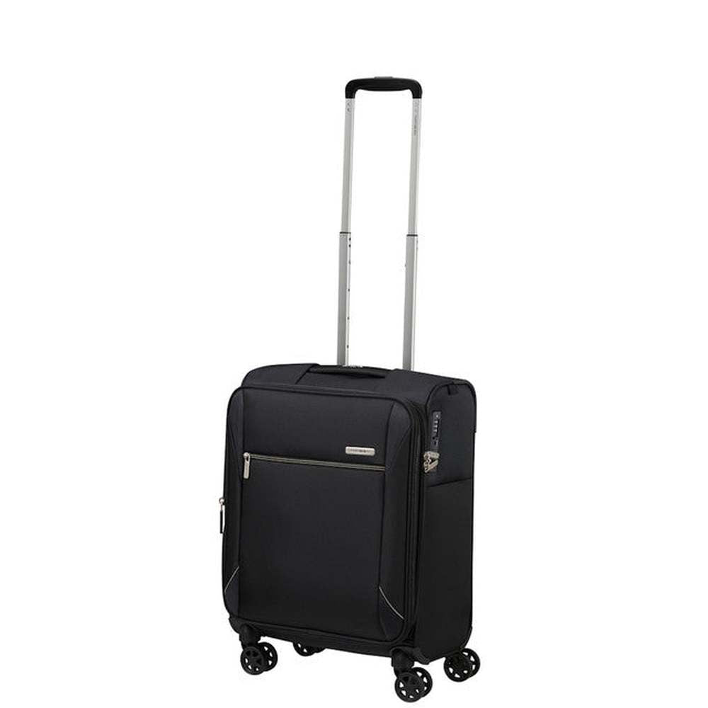 Samsonite Base Breeze Spinner Expendable Trolley Bag In Black