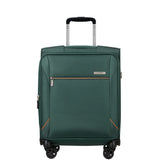 Samsonite Base Breeze Spinner Expendable Trolley Bag In Dark Green