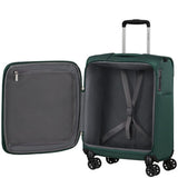 Samsonite Base Breeze Spinner Expendable Trolley Bag In Dark Green