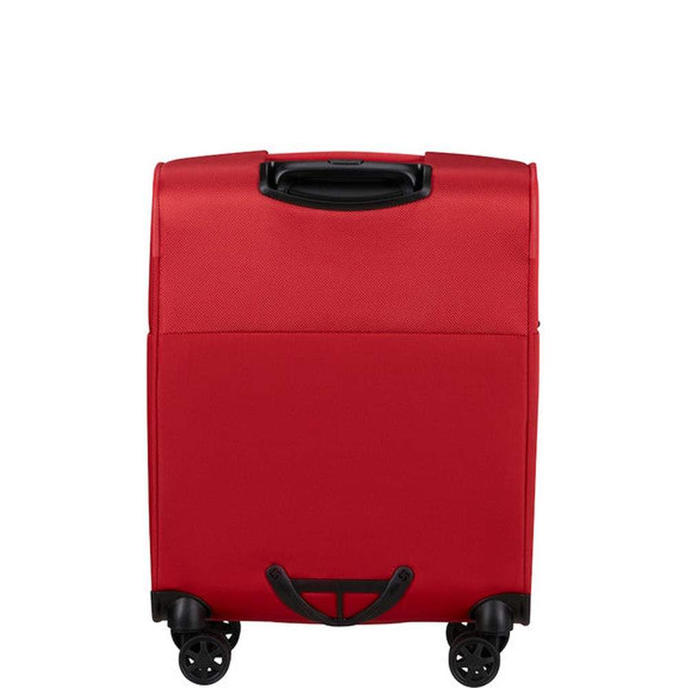 Samsonite Base Breeze Spinner Expendable Trolley Bag In Red