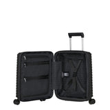 Samsonite Upscape Spinner Expandable Underseater Trolley Bag In Black