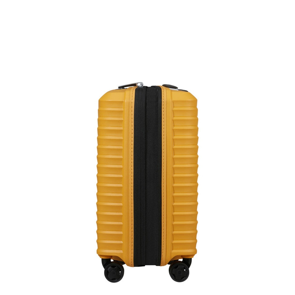 Samsonite Upscape Spinner Expandable Underseater Trolley Bag In Yellow