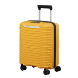 Samsonite Upscape Spinner Expandable Underseater Trolley Bag In Yellow