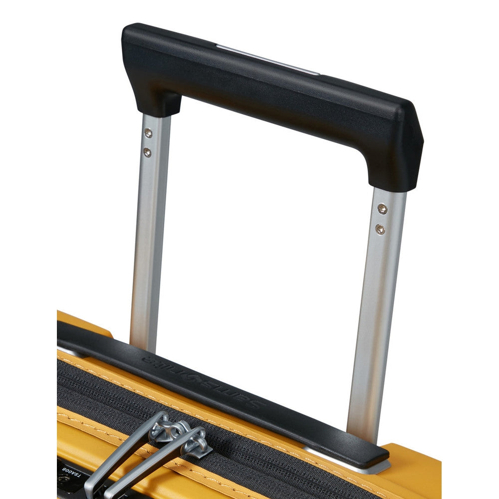Samsonite Upscape Spinner Expandable Underseater Trolley Bag In Yellow