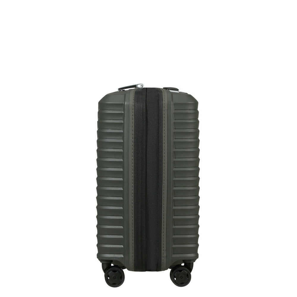 Samsonite Upscape Spinner Expandable Underseater Trolley Bag In Climbing Ivy