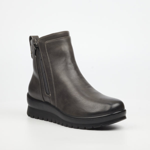 Butterfly Feet Ladies Saxon 1 Boots Grey